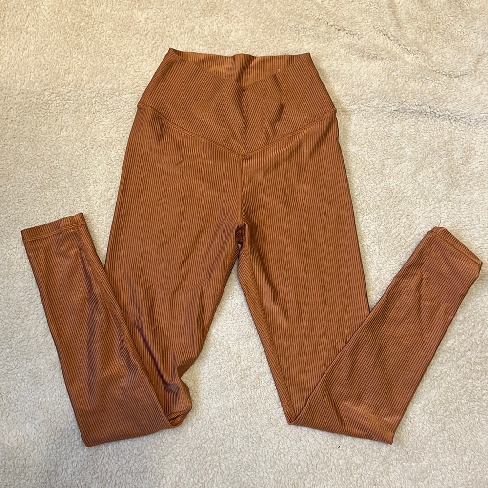 OFFLINE Ribbed Shine High Waisted Crossover Legging